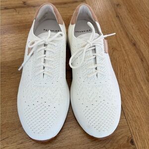 FRANKiE4 Dimitri Knit Sneakers Women’s Size 7 White Comfort Shoes